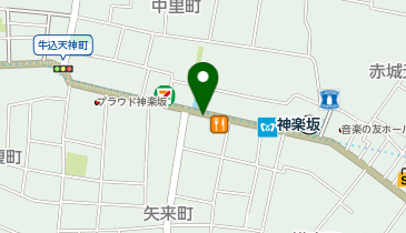 タイムズ矢来町の地図画像