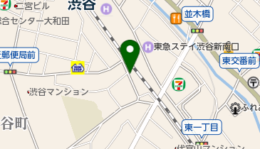 タイムズ渋谷鶯谷町の地図画像