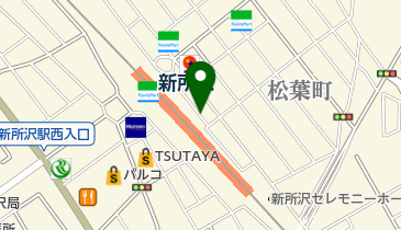 タイムズ所沢松葉町の地図画像