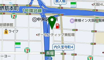 タイムズ材木町の地図画像