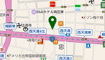 タイムズ梅ヶ枝第2の地図画像