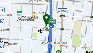タイムズ瓦屋橋の地図画像