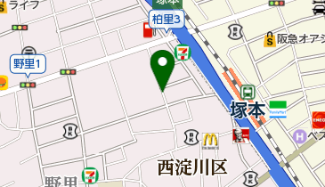 タイムズ塚本第3の地図画像