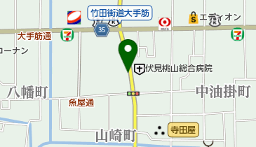 タイムズ竹田街道の地図画像