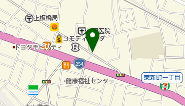タイムズ上板橋第5の地図画像