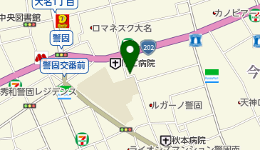 タイムズフレックス天神の地図画像