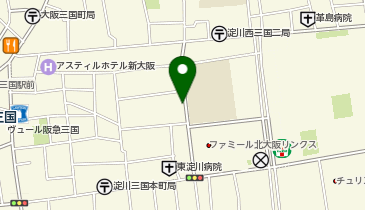 タイムズ三国本町第4の地図画像