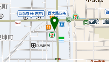 タイムズ西院駅前の地図画像