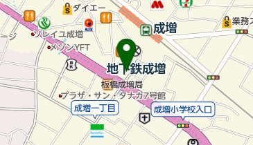 タイムズ成増第6の地図画像