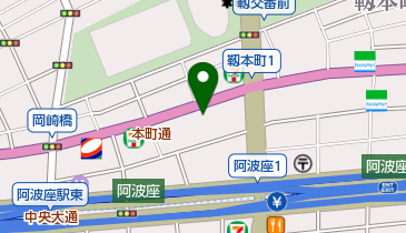 タイムズ西本町通の地図画像