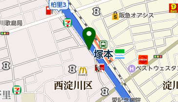 タイムズ塚本駅前第5の地図画像