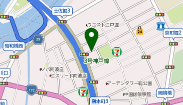 タイムズ京町堀第2の地図画像