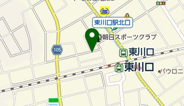 タイムズ東川口の地図画像