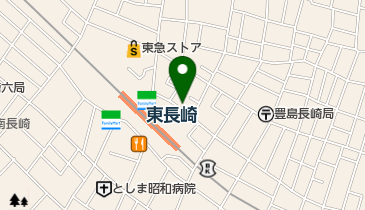 タイムズ東長崎駅前の地図画像