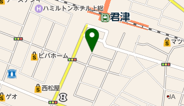 タイムズ君津駅前の地図画像