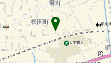 タイムズ大手前大学前の地図画像
