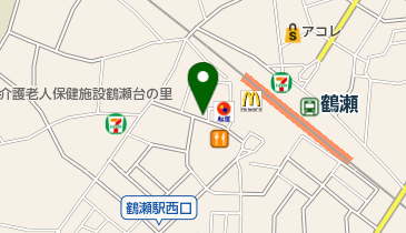 タイムズ鶴瀬の地図画像