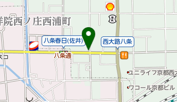 タイムズ西大路八条の地図画像