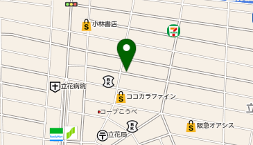 タイムズ立花北第3の地図画像