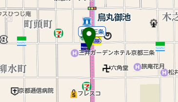 タイムズ烏丸三条の地図画像
