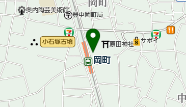 タイムズ岡町駅前第2の地図画像