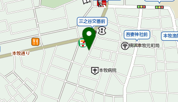 タイムズ本牧三之谷第2の地図画像