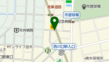 タイムズ並木第10の地図画像