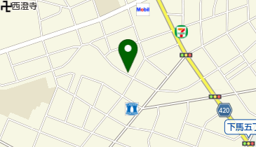 タイムズ下馬第5の地図画像