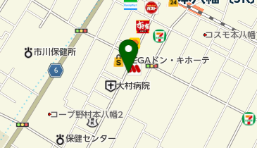 タイムズ南八幡第11の地図画像