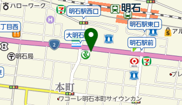 タイムズ明石の地図画像