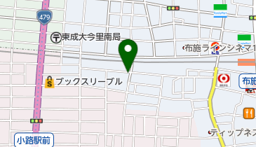 タイムズ足代新町第5の地図画像