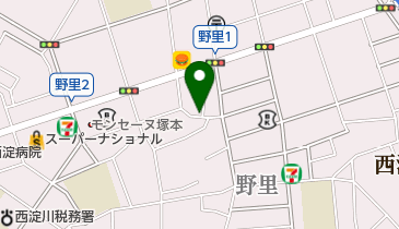 タイムズ野里第2の地図画像