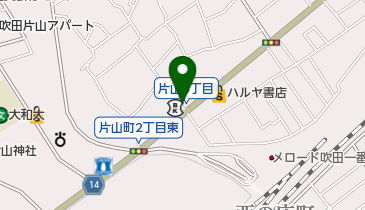 タイムズ吹田片山町第3の地図画像