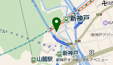 タイムズJR新神戸駅前自動車整理場(第3)の地図画像