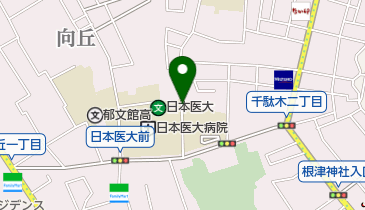 タイムズ千駄木第2の地図画像