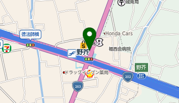 タイムズイオン野芥店第1の地図画像