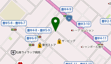 タイムズ豊平4・9第2の地図画像