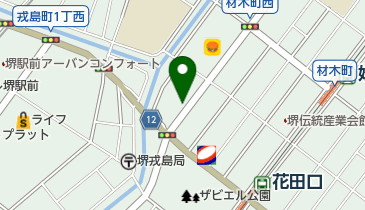 タイムズ堺車之町の地図画像