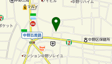 タイムズ中野第14の地図画像