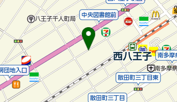 タイムズ八王子千人町第3の地図画像