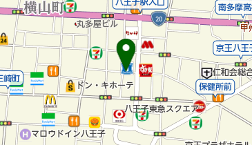 タイムズ八王子東町第2の地図画像