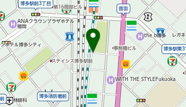 タイムズ博多駅南1丁目の地図画像