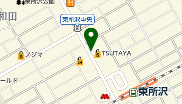 タイムズ東所沢第2の地図画像