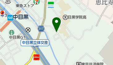 タイムズ中目黒1丁目の地図画像