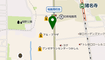 タイムズつかしん(にしまち駐車場)の地図画像