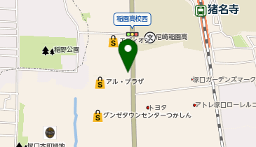 タイムズつかしん(立体駐車場)の地図画像