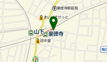 タイムズ豪徳寺駅前の地図画像