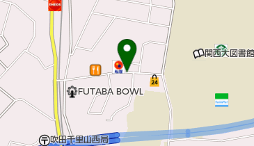 タイムズ関大前通りの地図画像