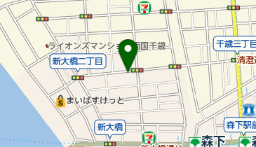 タイムズ新大橋第4の地図画像