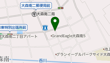 タイムズ大森南第3の地図画像